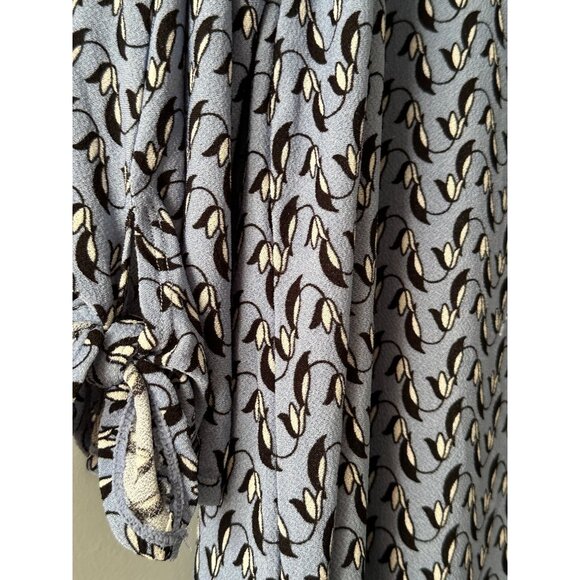 Max Studio 1X Top Plus Size Blouse Tunic Flowy Lightweight Stretch Pullover - Picture 5 of 8